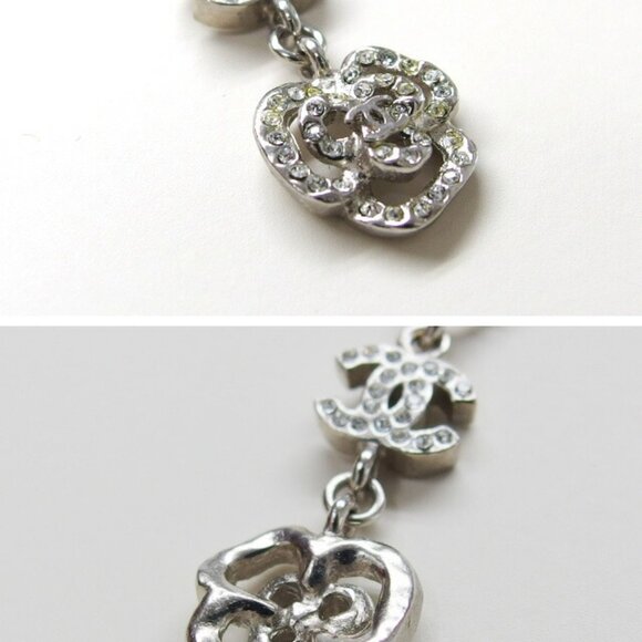 CHANEL Clear Coco Mark Necklace - Picture 5 of 11